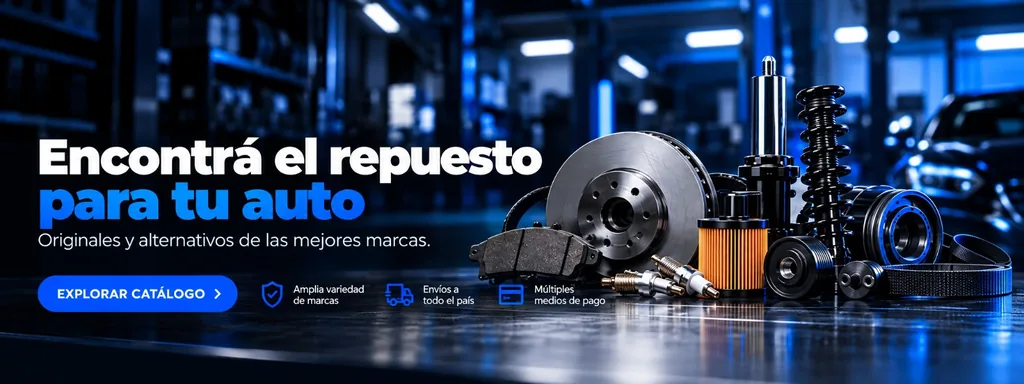 Encontrá el repuesto para tu auto. Originales y alternativos de las mejores marcas, envíos a todo el país y múltiples medios de pago. Explorar catálogo.